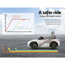 Kids Ride On Electric Car with Remote Control | Licensed Bentley EXP12 | White from kidscarz.com.au, we sell affordable ride on toys, free shipping Australia wide, Load image into Gallery viewer, Kids Ride On Electric Car with Remote Control | Licensed Bentley EXP12 | White safer
