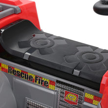 Best Kids Ride On Fire Truck, Electric Cars for Children in Australia on Red & Grey from kidscarz.com.au, we sell affordable ride on toys, free shipping Australia wide, Load image into Gallery viewer, Rigo Kids Ride On Fire Truck 25W engine Electric Ride on Toy Car Red Grey, Australia free shipping
