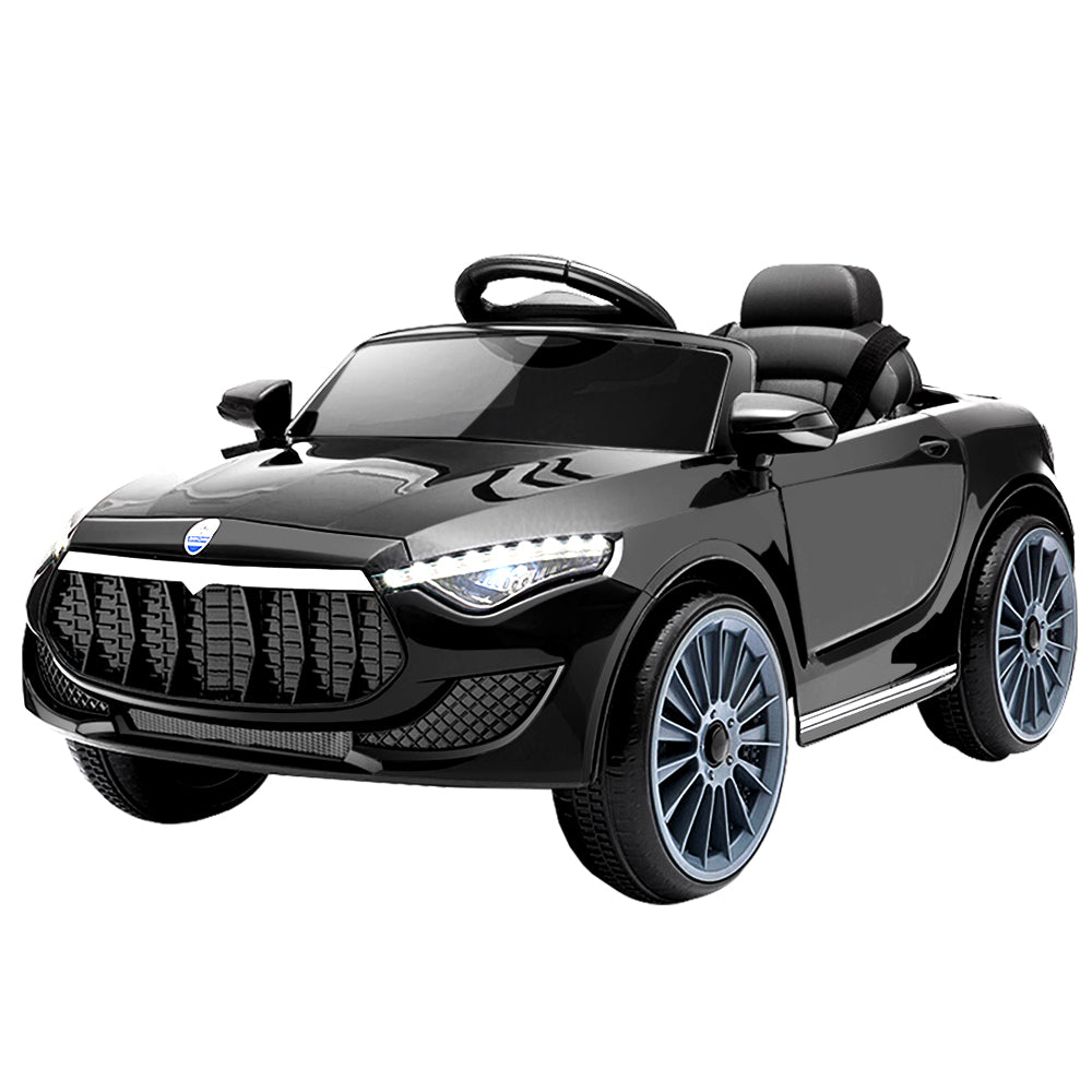 www.kidscarz.com.au, electric toy car, affordable Ride ons in Australia, Rigo Kids Ride On Car Electric Toys 12V Battery Remote Control Black MP3 LED