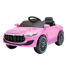 Kids Ride On Electric Car with Remote Control | Maserati Inspired | Pink from kidscarz.com.au, we sell affordable ride on toys, free shipping Australia wide, Load image into Gallery viewer, Rigo Kids Ride On Car Battery Electric Toy Remote Control Pink Cars Dual Motor
