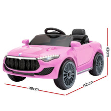 Kids Ride On Electric Car with Remote Control | Maserati Inspired | Pink from kidscarz.com.au, we sell affordable ride on toys, free shipping Australia wide, Load image into Gallery viewer, Kids Ride On Electric Car with Remote Control | Maserati Inspired | Pink
