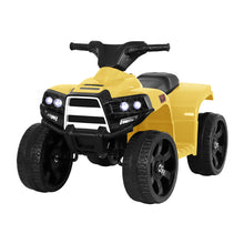 Rigo Kids Ride On ATV Quad Motorbike Car 4 Wheeler Electric Toys Battery Yellow from kidscarz.com.au, we sell affordable ride on toys, free shipping Australia wide, Load image into Gallery viewer, Rigo Kids Ride On ATV Quad Motorbike Car 4 Wheeler Electric Toys Battery Yellow
