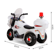 Kids Ride On Electric Motorcycle | White from kidscarz.com.au, we sell affordable ride on toys, free shipping Australia wide, Load image into Gallery viewer, Kids Ride On Electric Motorcycle | White
