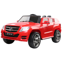 Kids Ride On Electric Car with Remote Control | Mercedes-Benz ML 450 Inspired | Red from kidscarz.com.au, we sell affordable ride on toys, free shipping Australia wide, Load image into Gallery viewer, Rigo Kids start button Ride On Car  - Red
