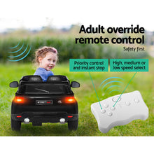 Range Rover Kids Car Electric with Remote Control - Black Range Rover Evoque Inspired from kidscarz.com.au, we sell affordable ride on toys, free shipping Australia wide, Load image into Gallery viewer, Range Rover Kids Car Electric with Remote Control - Black Range Rover Evoque Inspired
