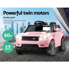 Pink Range Rover Ride on Toy Car with Remote Control - Range Rover Evoque Inspired from kidscarz.com.au, we sell affordable ride on toys, free shipping Australia wide, Load image into Gallery viewer, Pink Range Rover Ride on Toy Car with Remote Control - Range Rover Evoque Inspired
