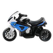 Load image into Gallery viewer, BMW S1000RR  Licensed Kids Ride On Toy Motorbike Motorcycle Electric - Blue side2

