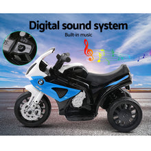 Load image into Gallery viewer, BMW S1000RR  Licensed Kids Ride On Toy Motorbike Motorcycle Electric - Blue music
