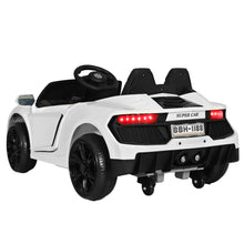 Rigo Kids Ride On Car Outdoor Electric Toys Battery Remote Control MP3 12V White from kidscarz.com.au, we sell affordable ride on toys, free shipping Australia wide, Load image into Gallery viewer, Rigo Kids Ride On Car Outdoor Electric Toys Battery Remote Control MP3 12V White
