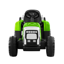 Kids Ride On Eletric Car | Tractor Trailer | Green from kidscarz.com.au, we sell affordable ride on toys, free shipping Australia wide, Load image into Gallery viewer, Kids Ride On Eletric Car | Tractor Trailer | Green
