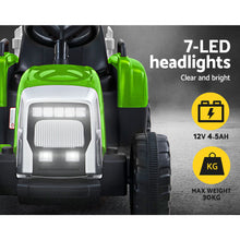 Kids Ride On Eletric Car | Tractor Trailer | Green from kidscarz.com.au, we sell affordable ride on toys, free shipping Australia wide, Load image into Gallery viewer, Kids Ride On Eletric Car | Tractor Trailer | Green
