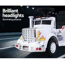 Best Ride on Toy Truck White -  Truck Ride on Toy for Kids in Australia from kidscarz.com.au, we sell affordable ride on toys, free shipping Australia wide, Load image into Gallery viewer, Best Ride on Toy Truck White -  Truck Ride on Toy for Kids in Australia
