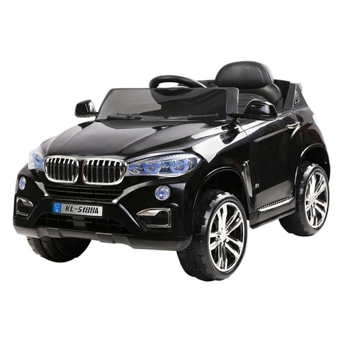 te Control , BMW X5 Inspired, Kids Ride On Electric Car with RemoBlack