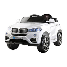 BMW X5 Inspired Kids Ride On Electric Car with Remote Control - White BMW ride on car Australia from kidscarz.com.au, we sell affordable ride on toys, free shipping Australia wide, Load image into Gallery viewer, BMW Kids Ride On Electric Car with Remote Control Australia, BMW X5 Inspired toy car , White bmw kids car
