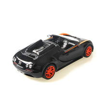 Remote Control Bugatti Grandsport Vitesse 1:14 Scale Black Brand New Sports Car from kidscarz.com.au, we sell affordable ride on toys, free shipping Australia wide, Load image into Gallery viewer, Remote Control Bugatti Grandsport Vitesse 1:14 Scale Black Brand New Sports Car
