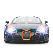 Remote Control Bugatti Grandsport Vitesse 1:14 Scale Black Brand New Sports Car from kidscarz.com.au, we sell affordable ride on toys, free shipping Australia wide, Load image into Gallery viewer, Remote Control Bugatti Grandsport Vitesse 1:14 Scale Black Brand New Sports Car
