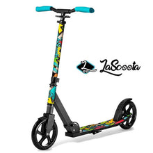 Kids Teen Kick Push Scooter | Lascoota | Black from kidscarz.com.au, we sell affordable ride on toys, free shipping Australia wide, Load image into Gallery viewer, Kids Teen Kick Push Scooter | Lascoota | Black
