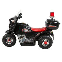 Children's Electric Ride-on Motorcycle (Black) Rechargeable, Up To 1Hr from kidscarz.com.au, we sell affordable ride on toys, free shipping Australia wide, Load image into Gallery viewer, Children&#39;s Electric Ride-on Motorcycle (Black) Rechargeable, Up To 1Hr
