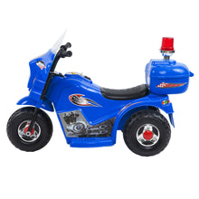 Children's Electric Ride-on Motorcycle (Blue) Rechargeable, Up To 1Hr from kidscarz.com.au, we sell affordable ride on toys, free shipping Australia wide, Load image into Gallery viewer, Children&#39;s Electric Ride-on Motorcycle (Blue) Rechargeable, Up To 1Hr
