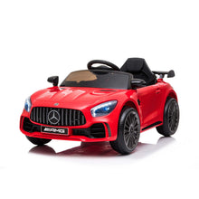 Licensed Mercedes Benz AMG GTR Toy Car in Red - Kids Ride On Electric Car from kidscarz.com.au, we sell affordable ride on toys, free shipping Australia wide, Load image into Gallery viewer, Mercedes Benz AMG GTR 12 Volt electric ride on car in Red
