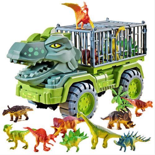 www.kidscarz.com.au, electric toy car, affordable Ride ons in Australia, Dinosaur Truck Toy Transport Car Toy Inertial Cars Carrier Vehicle Gift Kids