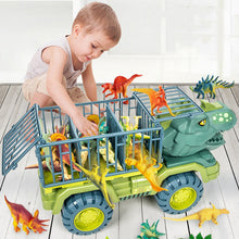 Dinosaur Truck Toy Transport Car Toy Inertial Cars Carrier Vehicle Gift Kids from kidscarz.com.au, we sell affordable ride on toys, free shipping Australia wide, Load image into Gallery viewer, Dinosaur Truck Toy Transport Car Toy Inertial Cars Carrier Vehicle Gift Kids
