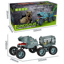 Dinosaur Truck Toy Set Transport Car Electric Remote Control Carrier Vehicle Kid from kidscarz.com.au, we sell affordable ride on toys, free shipping Australia wide, Load image into Gallery viewer, Dinosaur Truck Toy Set Transport Car Electric Remote Control Carrier Vehicle Kid
