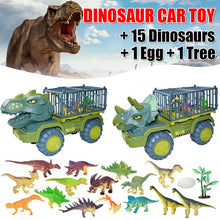 Dinosaur Truck Toy Transport Car Toy Inertial Cars Carrier Vehicle Gift Kids from kidscarz.com.au, we sell affordable ride on toys, free shipping Australia wide, Load image into Gallery viewer, Dinosaur Truck Toy Transport Car Toy Inertial Cars Carrier Vehicle Gift Kids
