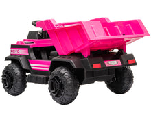 ROVO KIDS Electric Ride On Children's Toy Dump Truck with Bluetooth Music - Pink from kidscarz.com.au, we sell affordable ride on toys, free shipping Australia wide, Load image into Gallery viewer, ROVO KIDS Electric Ride On Children&#39;s Toy Dump Truck with Bluetooth Music - Pink
