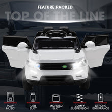 Kids Ride On Electric Car with Remote Control | Range Rover Inspired | White from kidscarz.com.au, we sell affordable ride on toys, free shipping Australia wide, Load image into Gallery viewer, Kids Ride On Electric Car with Remote Control | Range Rover Inspired | White
