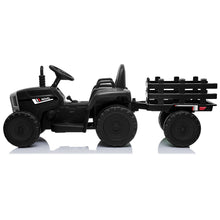 ROVO KIDS Electric Battery Operated Ride On Tractor Toy, Remote Control, Black from kidscarz.com.au, we sell affordable ride on toys, free shipping Australia wide, Load image into Gallery viewer, ROVO KIDS Electric Battery Operated Ride On Tractor Toy, Remote Control, Black
