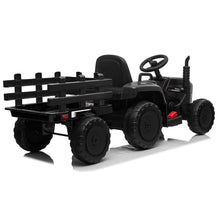 ROVO KIDS Electric Battery Operated Ride On Tractor Toy, Remote Control, Black from kidscarz.com.au, we sell affordable ride on toys, free shipping Australia wide, Load image into Gallery viewer, ROVO KIDS Electric Battery Operated Ride On Tractor Toy, Remote Control, Black
