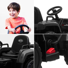 ROVO KIDS Electric Battery Operated Ride On Tractor Toy, Remote Control, Black from kidscarz.com.au, we sell affordable ride on toys, free shipping Australia wide, Load image into Gallery viewer, ROVO KIDS Electric Battery Operated Ride On Tractor Toy, Remote Control, Black
