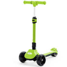 ROVO KIDS 3-Wheel Electric Scooter, Ages 3-8, Adjustable Height, Folding, Lithium Battery, Green from kidscarz.com.au, we sell affordable ride on toys, free shipping Australia wide, Load image into Gallery viewer, ROVO KIDS 3-Wheel Electric Scooter, Ages 3-8, Adjustable Height, Folding, Lithium Battery, Green
