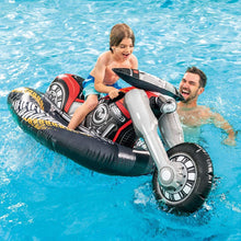 Inflatable Intex Cruiser Motorbike Float Ride On | Black from kidscarz.com.au, we sell affordable ride on toys, free shipping Australia wide, Load image into Gallery viewer, Inflatable Intex Cruiser Motorbike Float Ride On | Black
