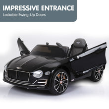 Kahuna Bentley Exp 12 Licensed Speed 6E Electric Kids Ride On Car Black from kidscarz.com.au, we sell affordable ride on toys, free shipping Australia wide, Load image into Gallery viewer, Kahuna Bentley Exp 12 Licensed Speed 6E Electric Kids Ride On Car Black
