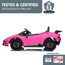 Kahuna Lamborghini Performante Kids Electric Ride On Car Remote Control by Kahuna - Pink from kidscarz.com.au, we sell affordable ride on toys, free shipping Australia wide, Load image into Gallery viewer, Kahuna Lamborghini Performante Kids Electric Ride On Car Remote Control by Kahuna - Pink
