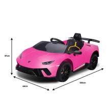 Kahuna Lamborghini Performante Kids Electric Ride On Car Remote Control by Kahuna - Pink from kidscarz.com.au, we sell affordable ride on toys, free shipping Australia wide, Load image into Gallery viewer, Kahuna Lamborghini Performante Kids Electric Ride On Car Remote Control by Kahuna - Pink
