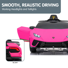 Kahuna Lamborghini Performante Kids Electric Ride On Car Remote Control by Kahuna - Pink from kidscarz.com.au, we sell affordable ride on toys, free shipping Australia wide, Load image into Gallery viewer, Kahuna Lamborghini Performante Kids Electric Ride On Car Remote Control by Kahuna - Pink
