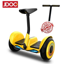 JDOO 10 INCH PRO Hoverboard with Bluetooth Speaker and LED Lights | Yellow from kidscarz.com.au, we sell affordable ride on toys, free shipping Australia wide, Load image into Gallery viewer, JDOO 10 INCH PRO Hoverboard with Bluetooth Speaker and LED Lights | Yellow
